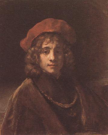 REMBRANDT Harmenszoon van Rijn Portrait of Titus (mk33) Germany oil painting art